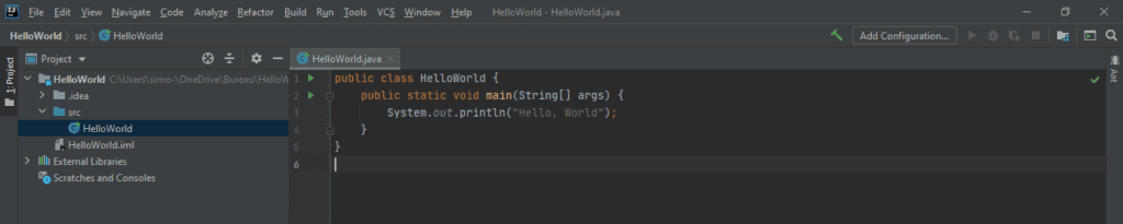 Hello World Java 14