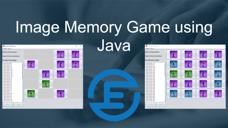 image memory game java