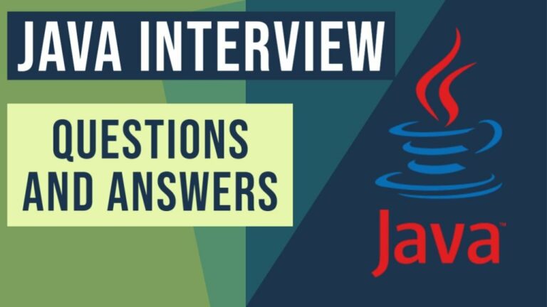 Java Q&A tutorial